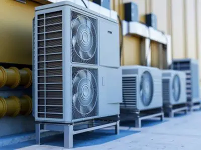 Outside air conditioning unit - Brisbane Air Conditioning