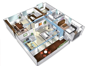 Commercial Air Conditioning Solutions - multi head system air conditioning 1