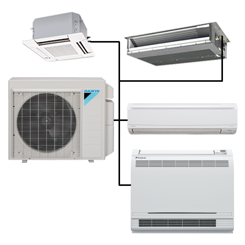 Daikin multi-head air conditioning system