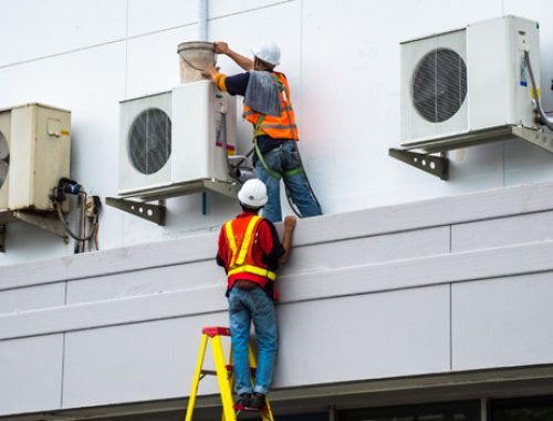 scheduled air con maintenance